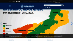 What Rj.gov.br website looked like in 2021 (2 years ago)