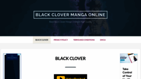 What Read-blackclovermanga.com website looked like in 2021 (2 years ago)