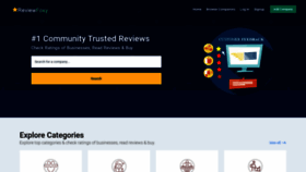 What Reviewfoxy.com website looked like in 2021 (2 years ago)