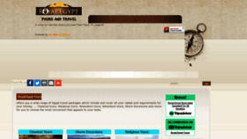 What Royalegypttours.com website looked like in 2021 (2 years ago)