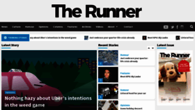 What Runnermag.ca website looked like in 2021 (2 years ago)