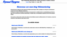 What Renaud-rongere.fr website looked like in 2021 (2 years ago)