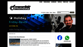 What Radioholiday.it website looked like in 2021 (2 years ago)