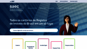 What Registradores.org.br website looked like in 2021 (2 years ago)
