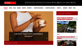 What Redtips.pl website looked like in 2021 (3 years ago)