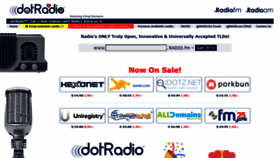 What Radio.fm website looked like in 2021 (3 years ago)