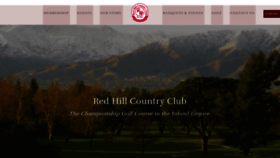 What Redhillcc.com website looked like in 2021 (2 years ago)