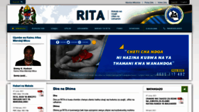 What Rita.go.tz website looked like in 2022 (2 years ago)