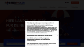 What Rosinenpicker.de website looked like in 2022 (2 years ago)