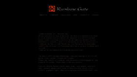 What Rainbowgate.com website looked like in 2022 (2 years ago)