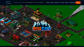What Risecity.io website looked like in 2022 (2 years ago)