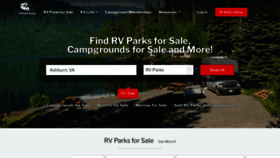 What Rvparkstore.com website looked like in 2022 (2 years ago)
