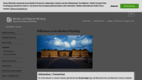 What Residenz-wuerzburg.de website looked like in 2022 (2 years ago)