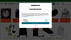 What Rudershop.de website looked like in 2022 (2 years ago)