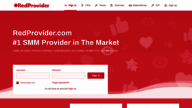 What Redprovider.com website looked like in 2022 (2 years ago)
