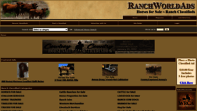 What Ranchworldads.com website looked like in 2022 (2 years ago)