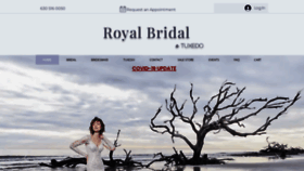 What Royal-bridal.com website looked like in 2022 (2 years ago)