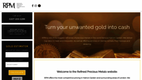 What Rpm-gold.com website looked like in 2022 (2 years ago)