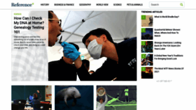 What Reference.com website looked like in 2022 (3 years ago)