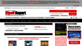 What Ripoffreport.com website looked like in 2022 (2 years ago)