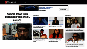 What Rollingout.com website looked like in 2022 (2 years ago)