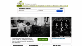 What Rootsweb.com website looked like in 2022 (3 years ago)