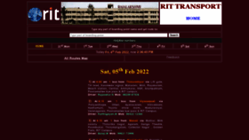 What Rittransport.com website looked like in 2022 (2 years ago)