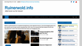 What Ruinerwold.info website looked like in 2022 (2 years ago)