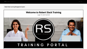 What Robertslack.talentlms.com website looked like in 2022 (2 years ago)