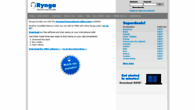 What Rynga.com website looked like in 2022 (2 years ago)