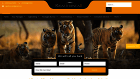 What Rajasthancab.com website looked like in 2022 (2 years ago)