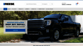 What Reeseprod.com website looked like in 2022 (3 years ago)