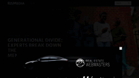 What Rismedia.com website looked like in 2022 (3 years ago)