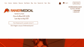 What Rainiermd.com website looked like in 2022 (3 years ago)