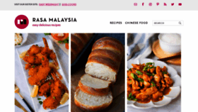 What Rasamalaysia.com website looked like in 2022 (2 years ago)