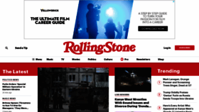 What Rollingstone.com website looked like in 2022 (2 years ago)
