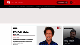 What Rtl.fr website looked like in 2022 (2 years ago)