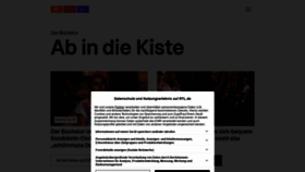 What Rtl.de website looked like in 2022 (2 years ago)