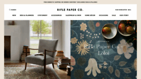What Riflepaperco.com website looked like in 2022 (2 years ago)