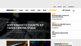 What Research-live.com website looked like in 2022 (3 years ago)