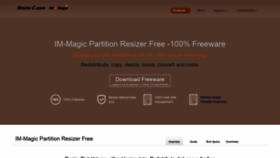 What Resize-c.com website looked like in 2022 (3 years ago)