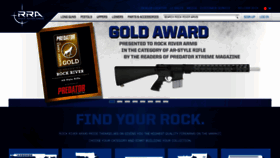 What Rockriverarms.com website looked like in 2022 (2 years ago)