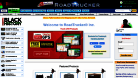 What Roadtrucker.com website looked like in 2022 (2 years ago)