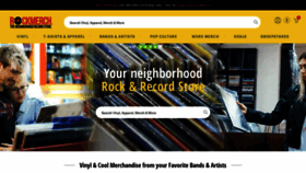 What Rockmerch.com website looked like in 2022 (2 years ago)