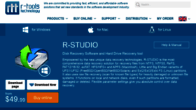What R-studio.com website looked like in 2022 (2 years ago)