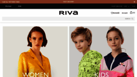 What Rivafashion.com website looked like in 2022 (2 years ago)