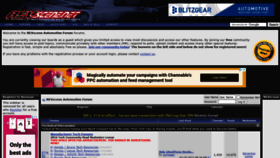 What Revscene.net website looked like in 2022 (4 years ago)