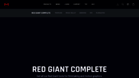 What Redgiant.com website looked like in 2022 (2 years ago)