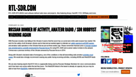 What Rtl-sdr.com website looked like in 2022 (3 years ago)