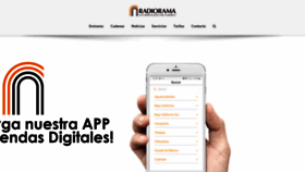 What Radiorama.mx website looked like in 2022 (3 years ago)